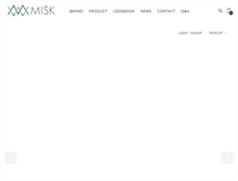 Tablet Screenshot of miskmall.com
